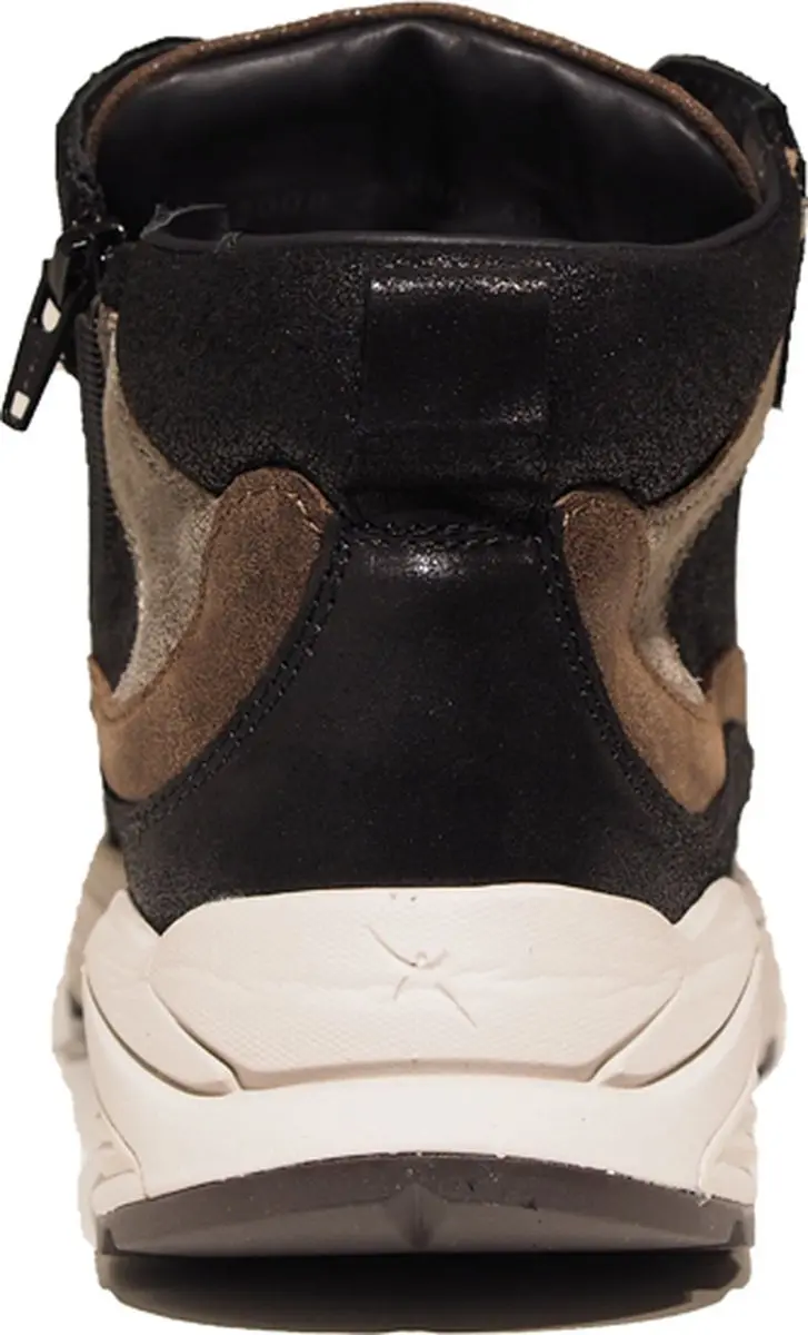Xsensible Sue G Hoge Sneaker - Dames - Zwart - Maat 42 - afbeelding 6 van 6