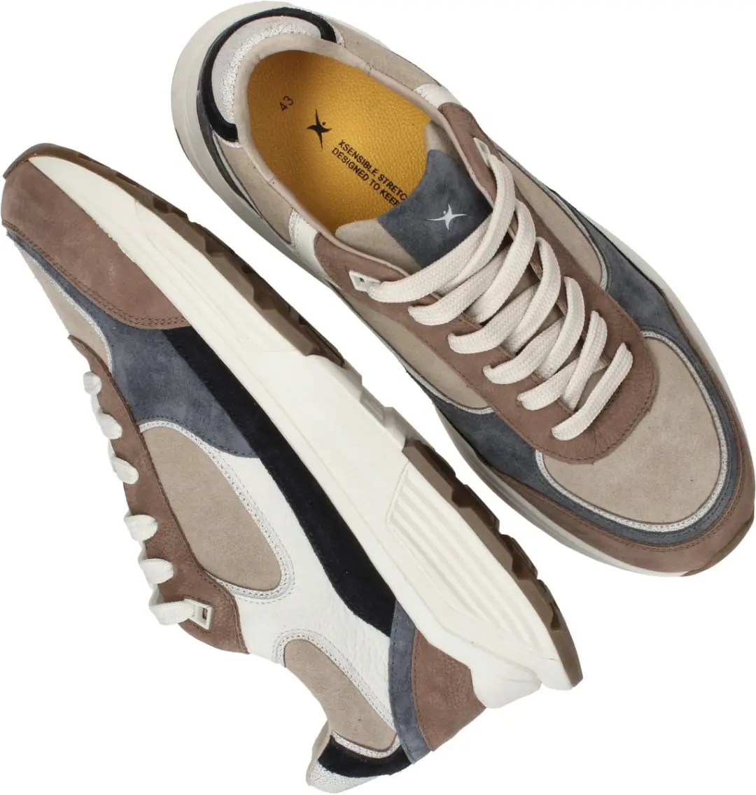 Xsensible Manhattan Heren Veterschoenen Bruin - Maat 41
