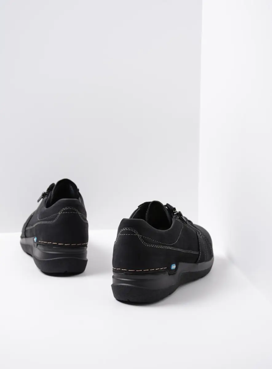 Wolky Dames Veterschoenen 06609 Feltwell - Zwart - afbeelding 6 van 6