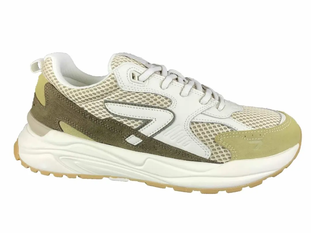 Hub Grid-m Sneakers Heren - Beige - Maat 43
