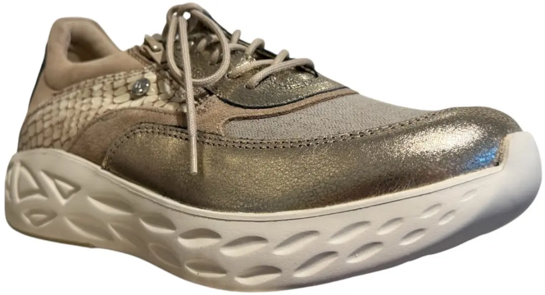 Wolky Dames Sneakers Vitality 05703 - 42 Metallic