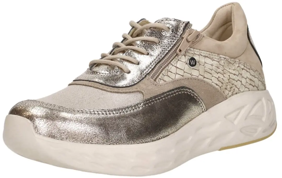 Wolky Dames Sneakers Vitality 05703 - 42 Metallic