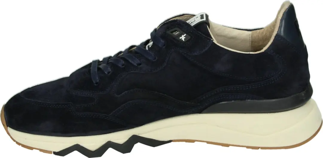 Floris van Bommel DE ZAGER 02.03 Lage Sneakers - Blauw 39.5