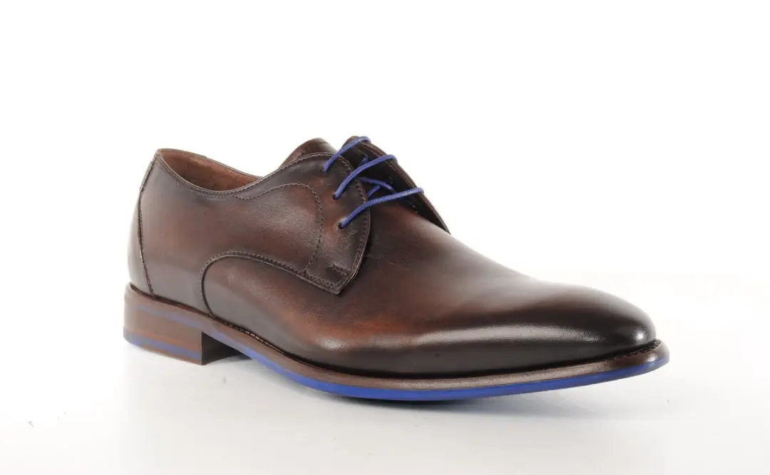 Floris van Bommel De Netter Veterschoenen - Bruin - afbeelding 2 van 6