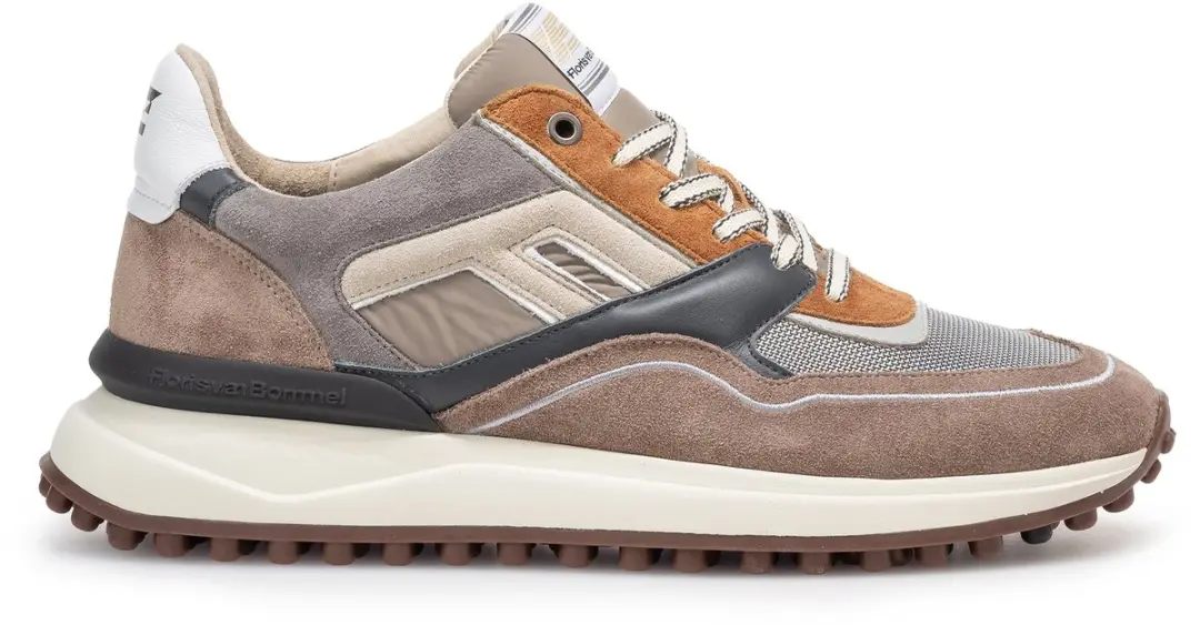 Floris van Bommel Sfm-10139 Noppi Sneakers - Taupe - Maat 47