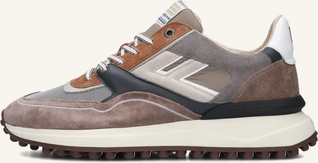 Floris van Bommel Sfm-10139 Noppi Sneakers - Taupe - Maat 47