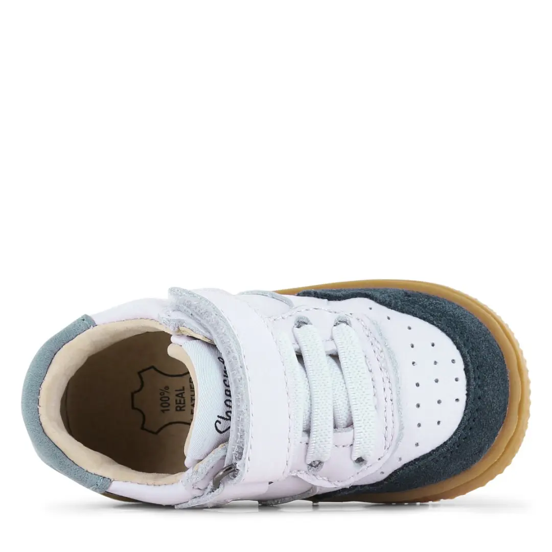 Shoesme Wit-Blauw Sneaker 22 - afbeelding 6 van 6