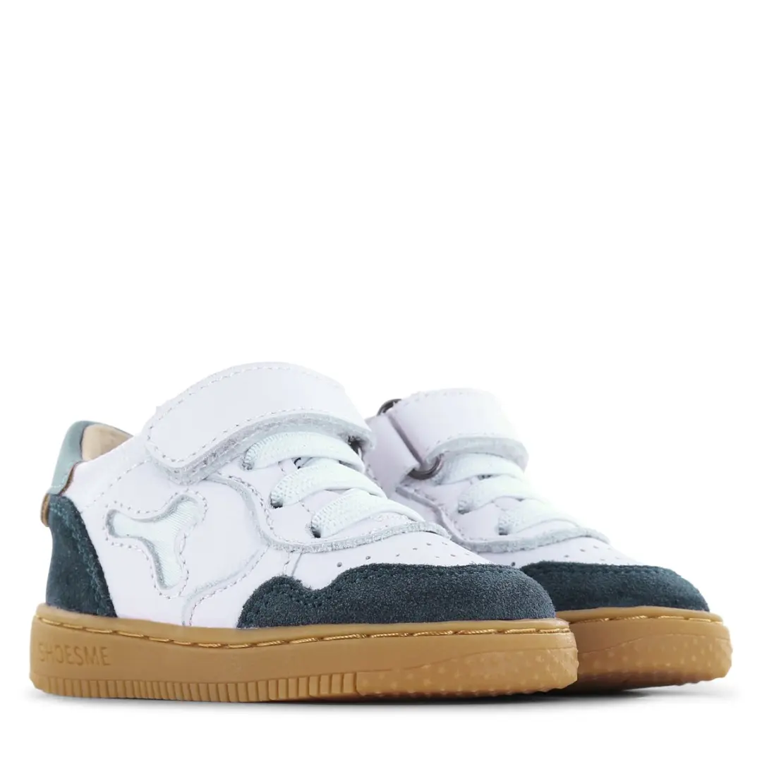 Shoesme Wit-Blauw Sneaker 22 - afbeelding 4 van 6
