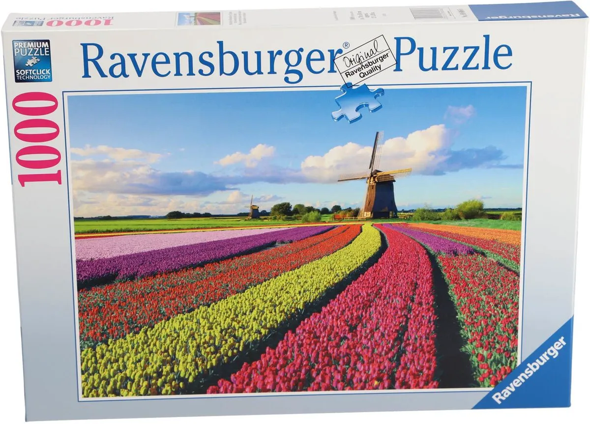 Ravensburger Hollandse Windmolen Legpuzzel 1000 Stuks RAV-896066