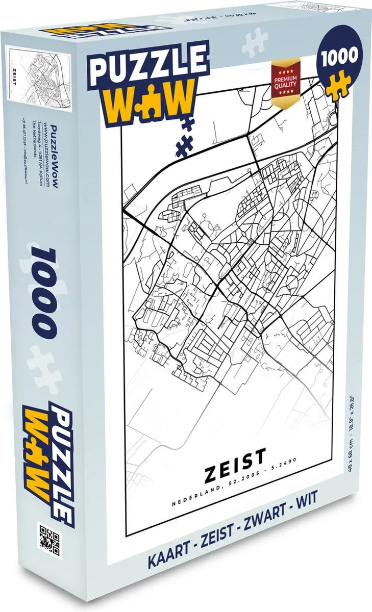 PuzzleWow Zeist Legpuzzel 1000 Stuks