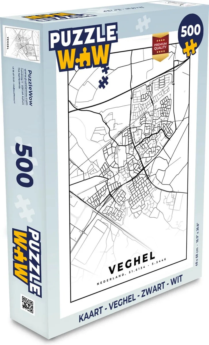 PuzzleWow Legpuzzel 500 Stuks