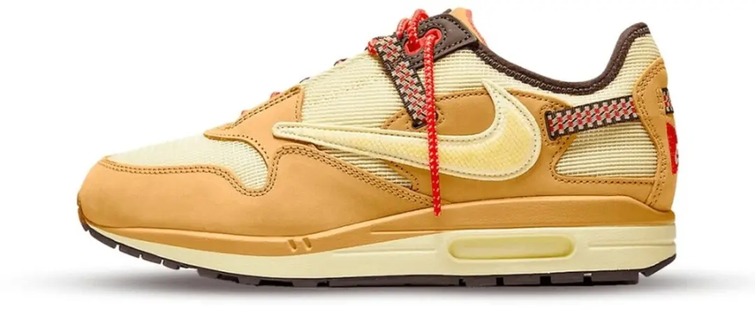 Nike Air Max 1 Travis Scott Cactus Jack Wheat Lemon Drop