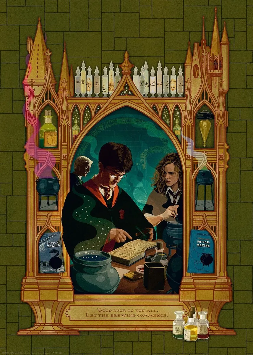 Ravensburger Harry Potter 6 Legpuzzel 1000 Stuks - Multicolor