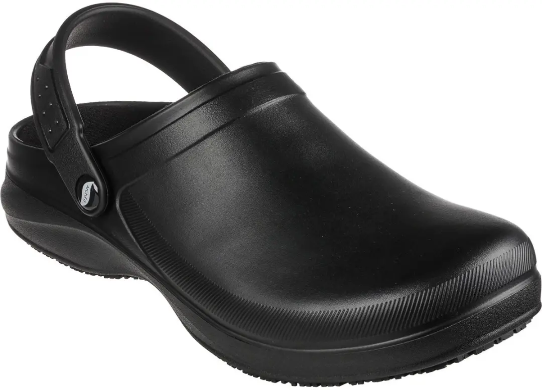 SKECHERS RIVERBOUND Werkschoenen Veiligheidsschoenen Heren Clog 200092EC BLK Zwa