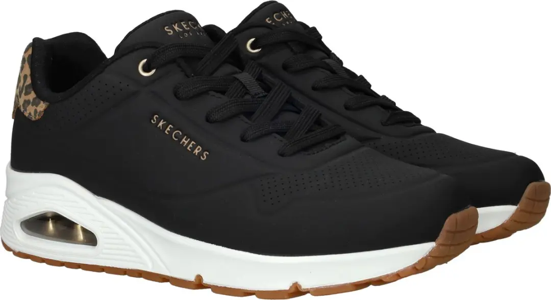 Skechers UNO-Jungle Nite Dames Sneakers 101202 - Zwart/Multi