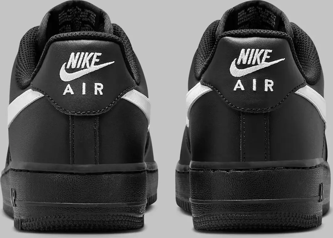 Nike Air Force 1 Low '07 Sneakers - Zwart/Wit - afbeelding 5 van 6