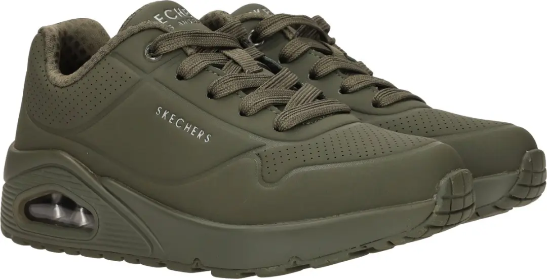 Skechers Uno-Stand On Air 090208 Jongens Sneakers - Groen - afbeelding 4 van 6