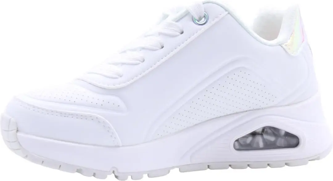 Skechers Uno Gen1 Meisjes Sneakers - Wit - afbeelding 4 van 6