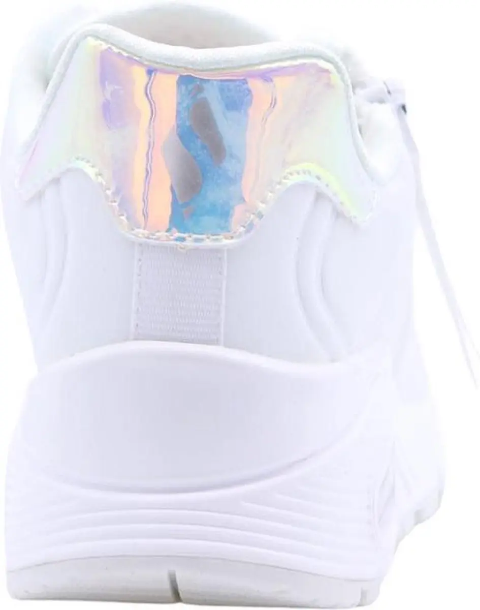 Skechers Uno Gen1 Meisjes Sneakers - Wit - afbeelding 3 van 6