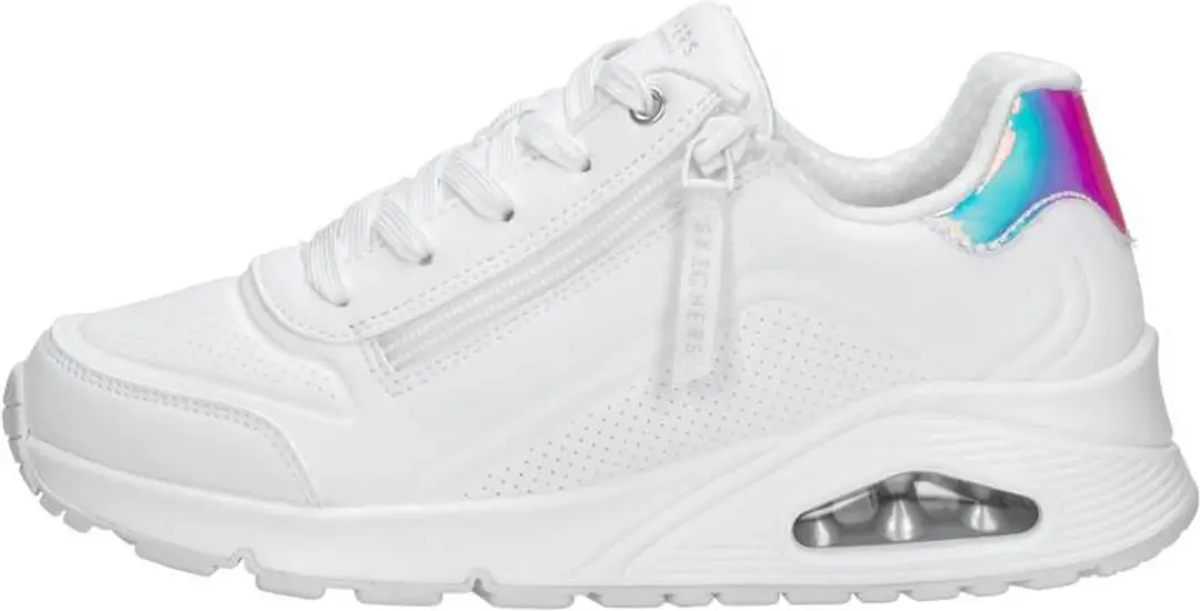 Skechers Uno Gen1 Meisjes Sneakers - Wit - afbeelding 2 van 6