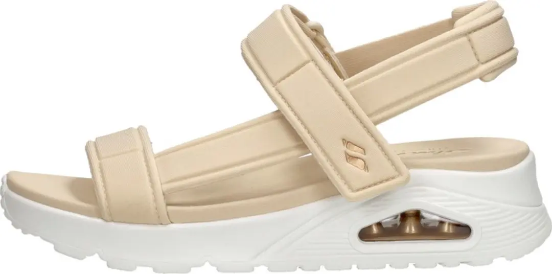Skechers Uno Summer Stand2 Dames Sandalen - 39 - Naturel - afbeelding 3 van 6