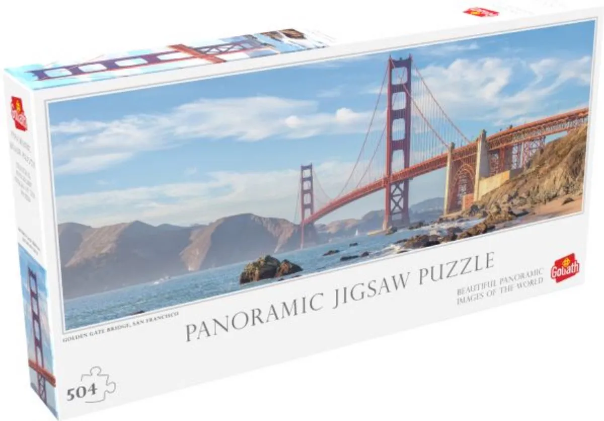 Goliath Panorama Puzzle Golden State Bridge 504 Stuks