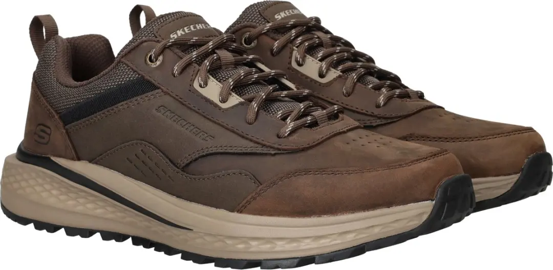 Skechers Slade Ultra Peralto Heren Veterschoenen - Donkerbruin - afbeelding 4 van 6