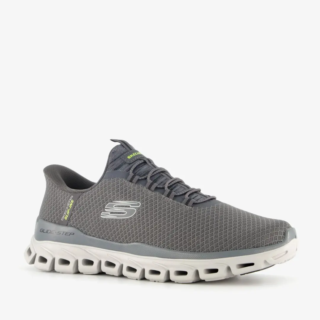 Skechers Slip-ins Glide-Step Heren Sneakers - Grijs - Maat 40