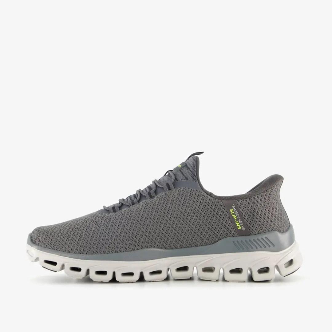 Skechers Slip-ins Glide-Step Heren Sneakers - Grijs - Maat 40