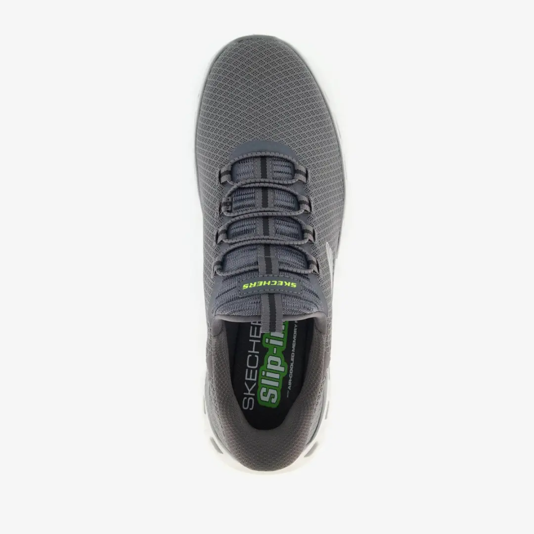 Skechers Slip-ins Glide-Step Heren Sneakers - Grijs - Maat 40
