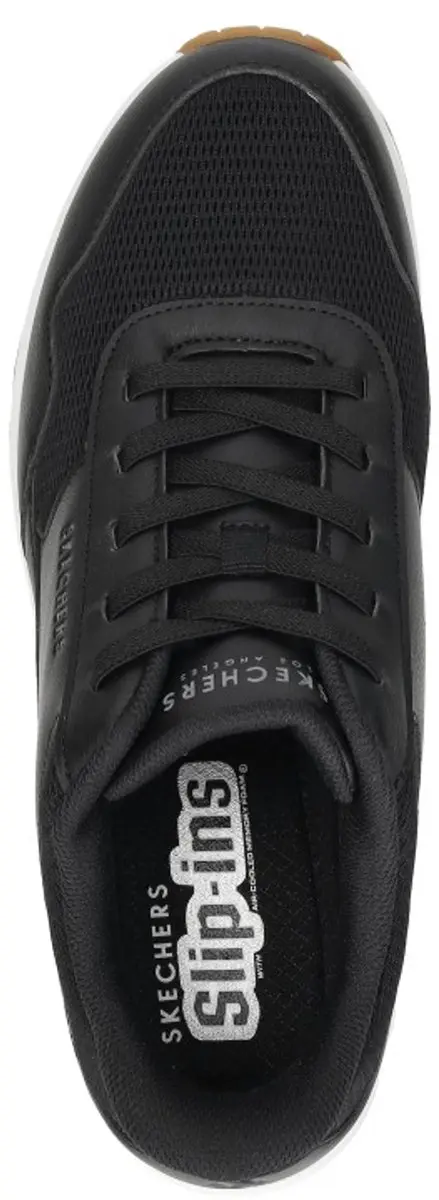 Skechers Uno Banksia Slip-Ins Heren Sneakers - 41 - Zwart