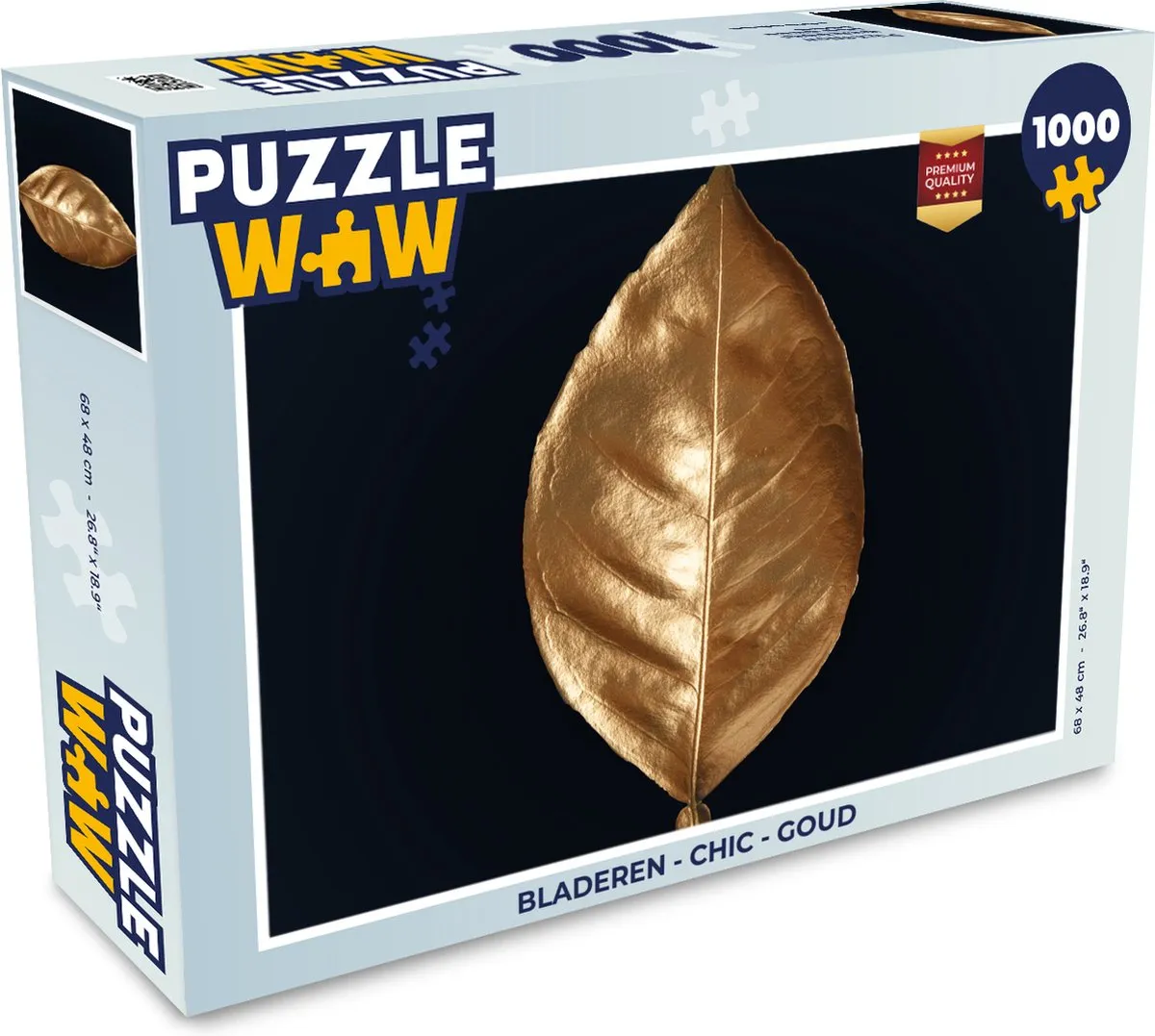 PuzzleWow Legpuzzel 1000 Stuks - Multicolor