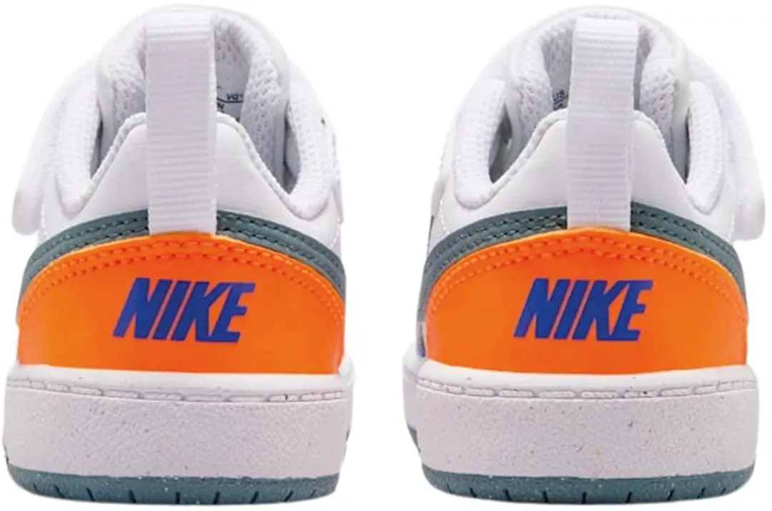 Nike Court Borough Low Recraft (TD) Sneakers - 23.5 - Wit/Blauw/Groen/Geel/Grijs - afbeelding 3 van 6