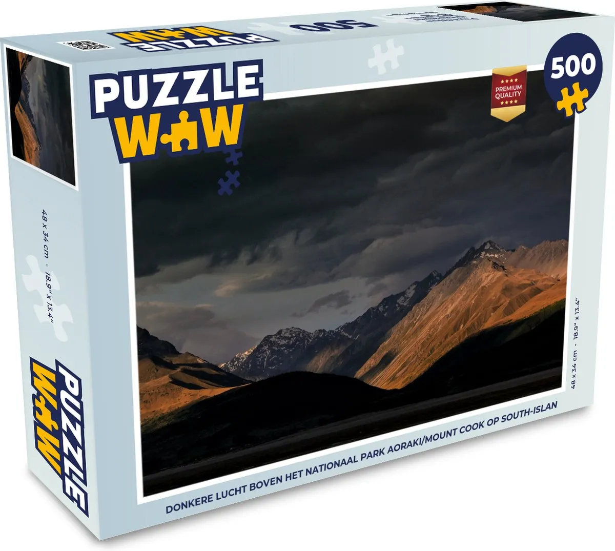PuzzleWow Legpuzzel 500 Stuks