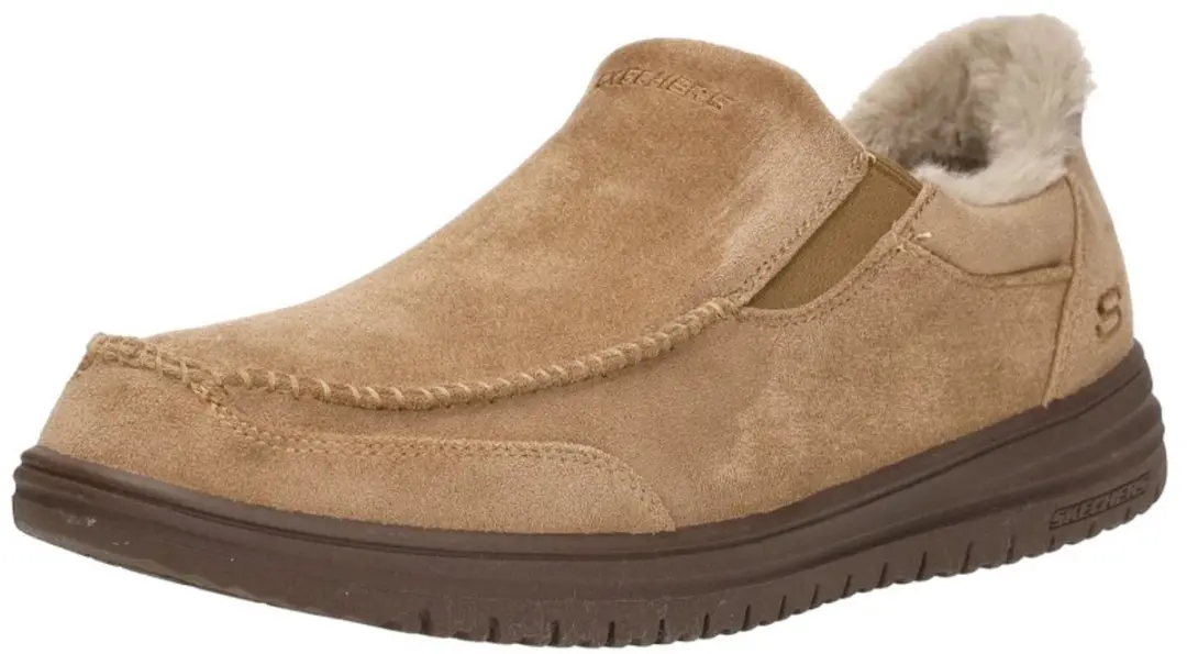 Skechers Murette Scofield Heren Sloffen - 45 - Tan