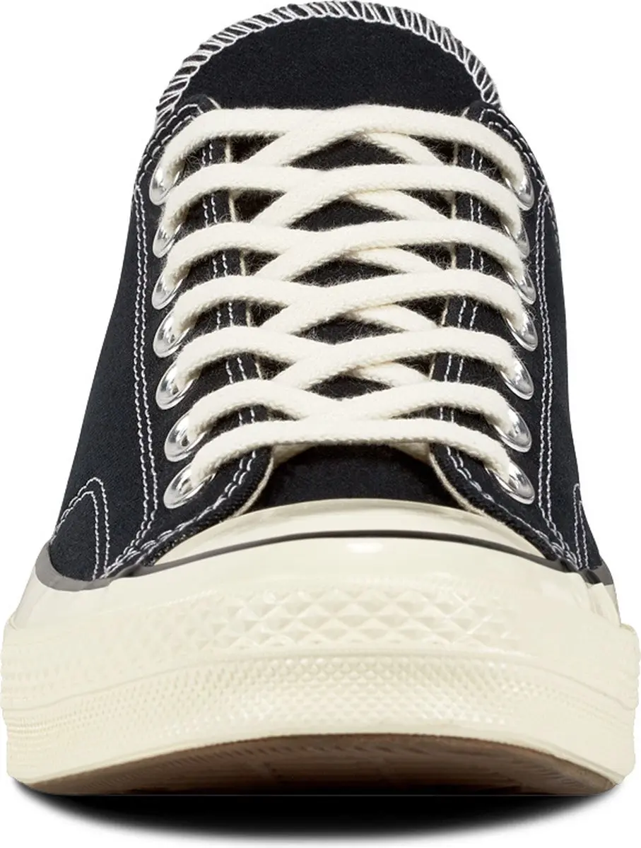 Converse Chuck 70 Classic Low Top Sneakers - Zwart/Wit - afbeelding 2 van 6