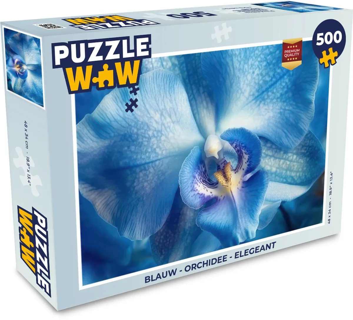 PuzzleWow Orchidee Legpuzzel 500 Stuks