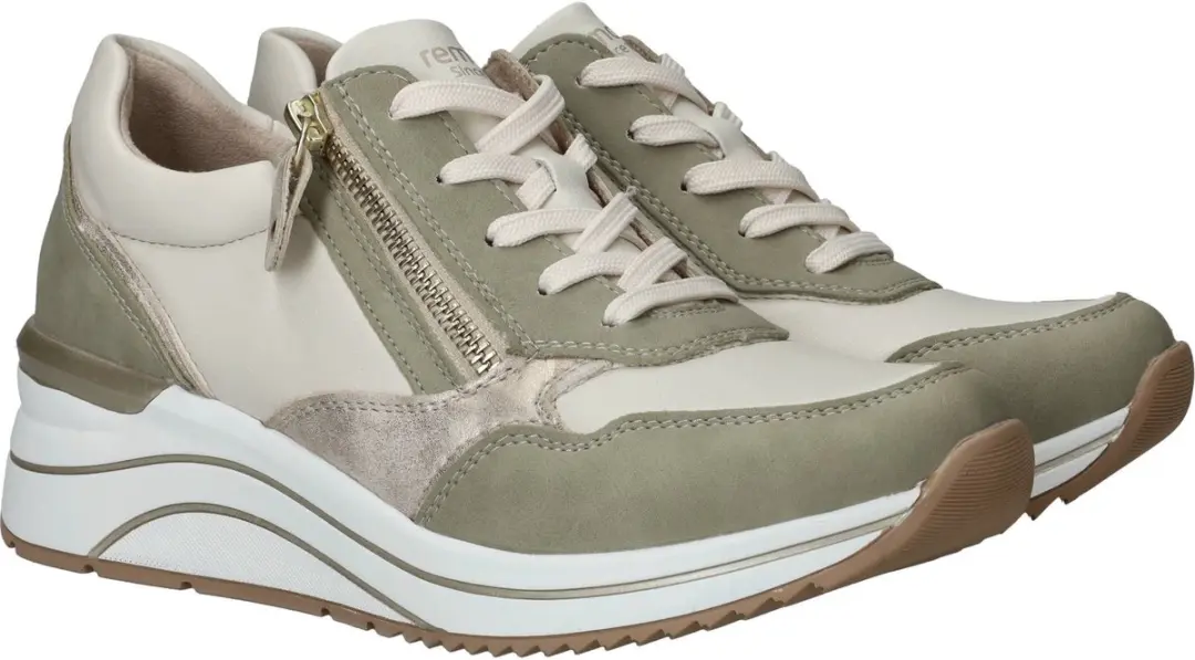 Remonte Dames Sneakers Groen - Maat 42 - afbeelding 4 van 6