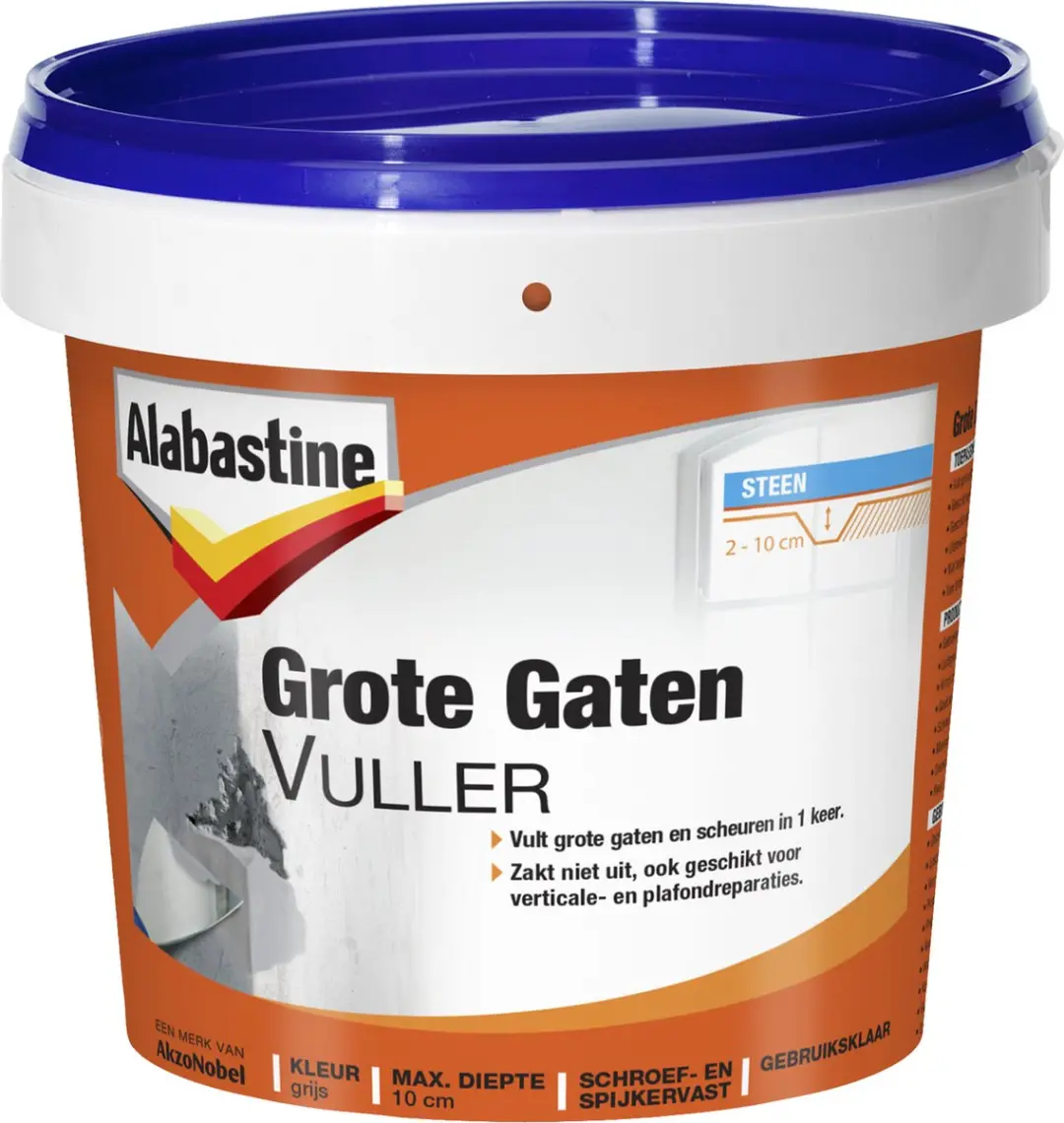 Alabastine Grote Gaten Muurvuller