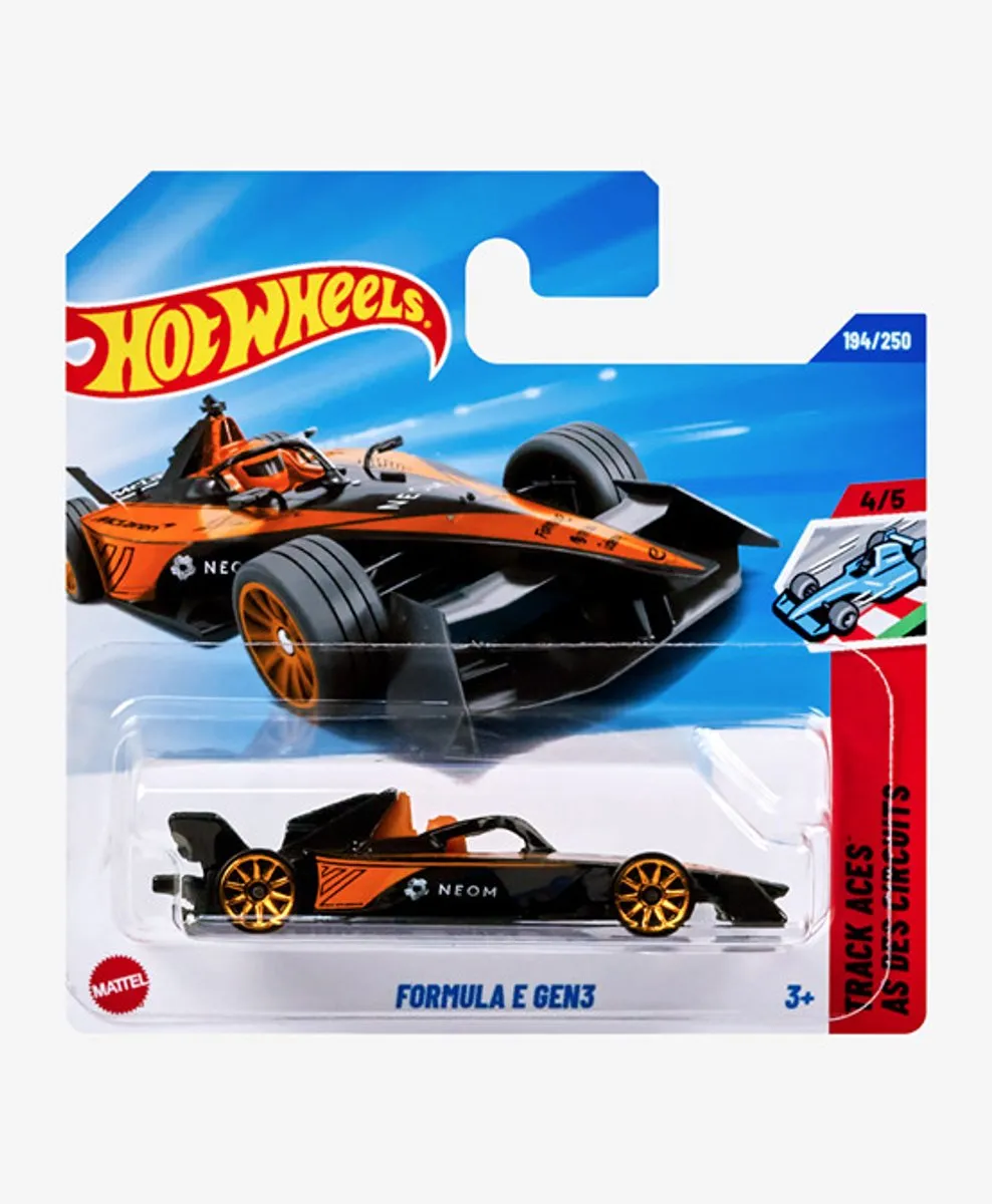 Hot Wheels Formula E Gen3 Neom Black 1:64