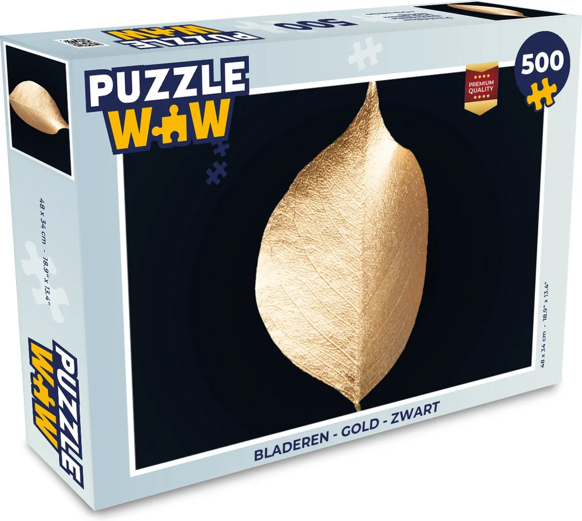 PuzzleWow Planten Legpuzzel 500 Stuks - Multicolor