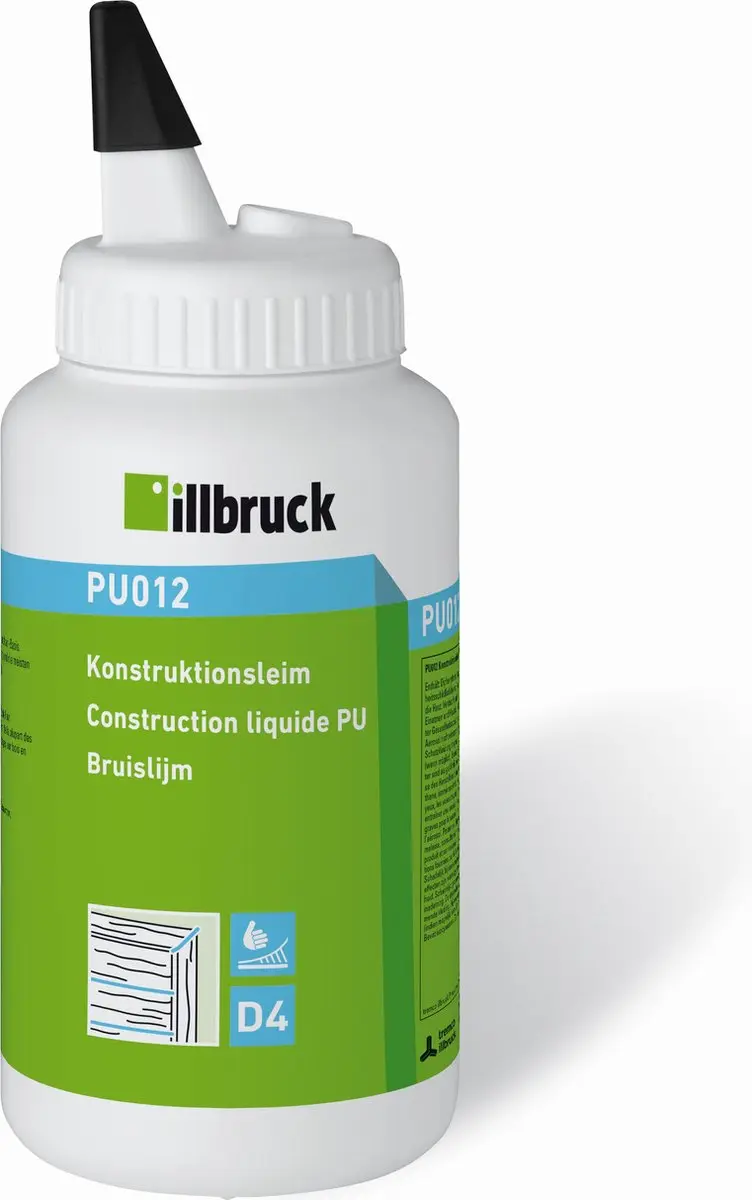 Illbruck Festix pu-konstruktielijm 750gr spuitpot bruis