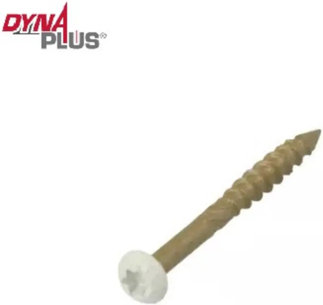 Gevelschroef 4.0X40/22 AR-bronze CK Wit TX15 Dynaplus (200)