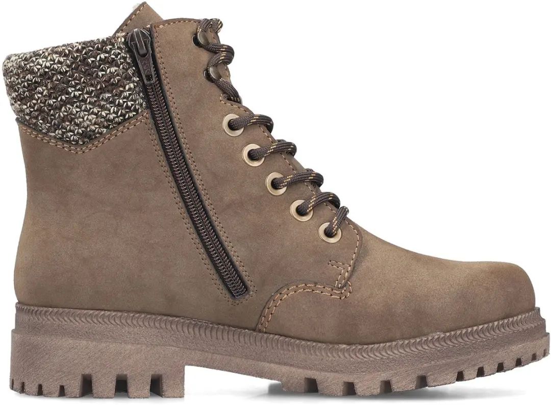 Rieker Y7621 Veterlaarzen - Bruin - afbeelding 5 van 6