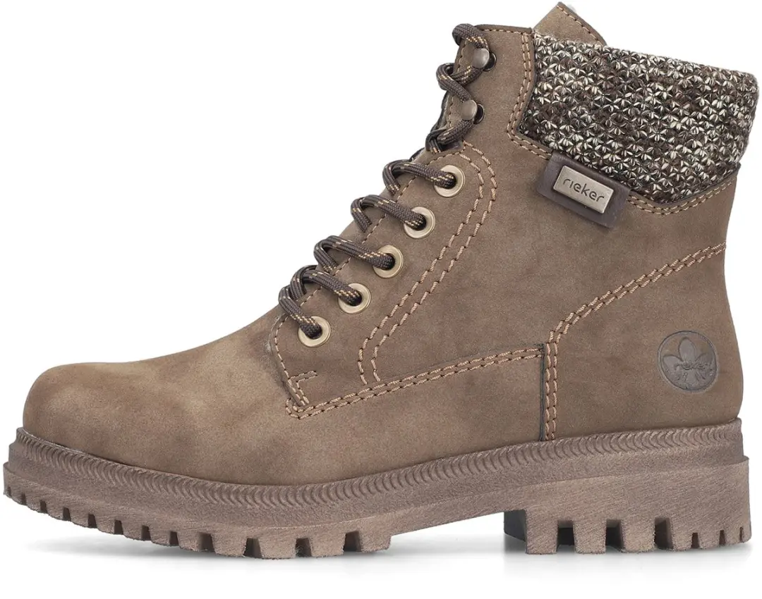 Rieker Y7621 Veterlaarzen - Bruin - afbeelding 4 van 6