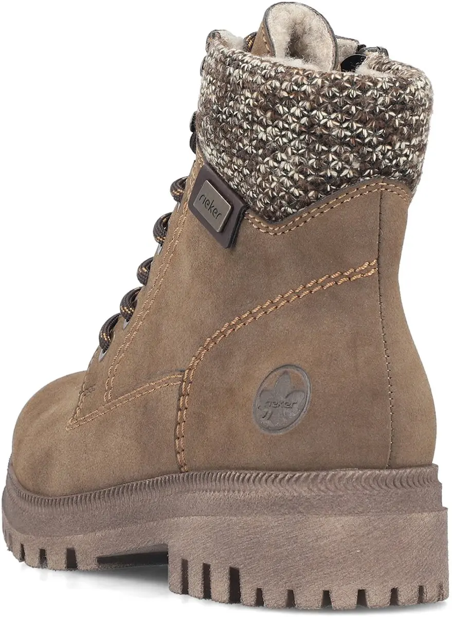 Rieker Y7621 Veterlaarzen - Bruin - afbeelding 2 van 6
