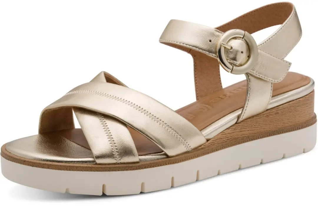 Tamaris 215247 Dames Sandalen - Goud - Maat 40