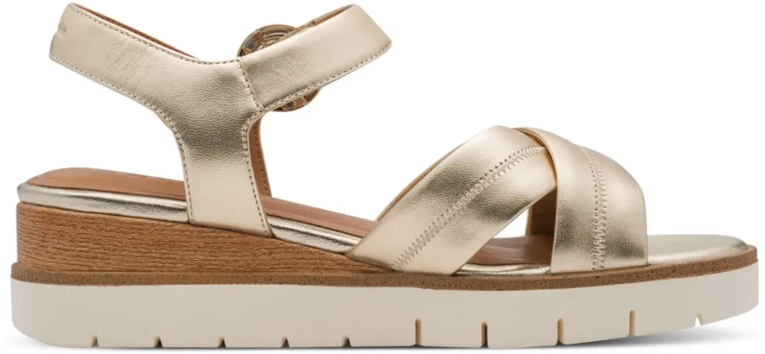 Tamaris 215247 Dames Sandalen - Goud - Maat 40