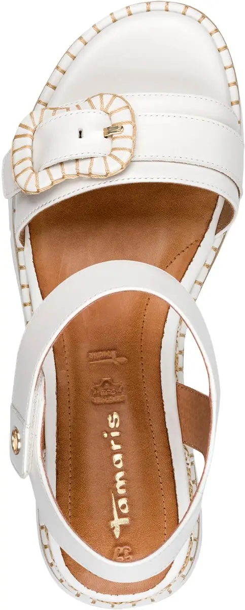 Tamaris Dames Sandalen 37 - Wit - afbeelding 6 van 6