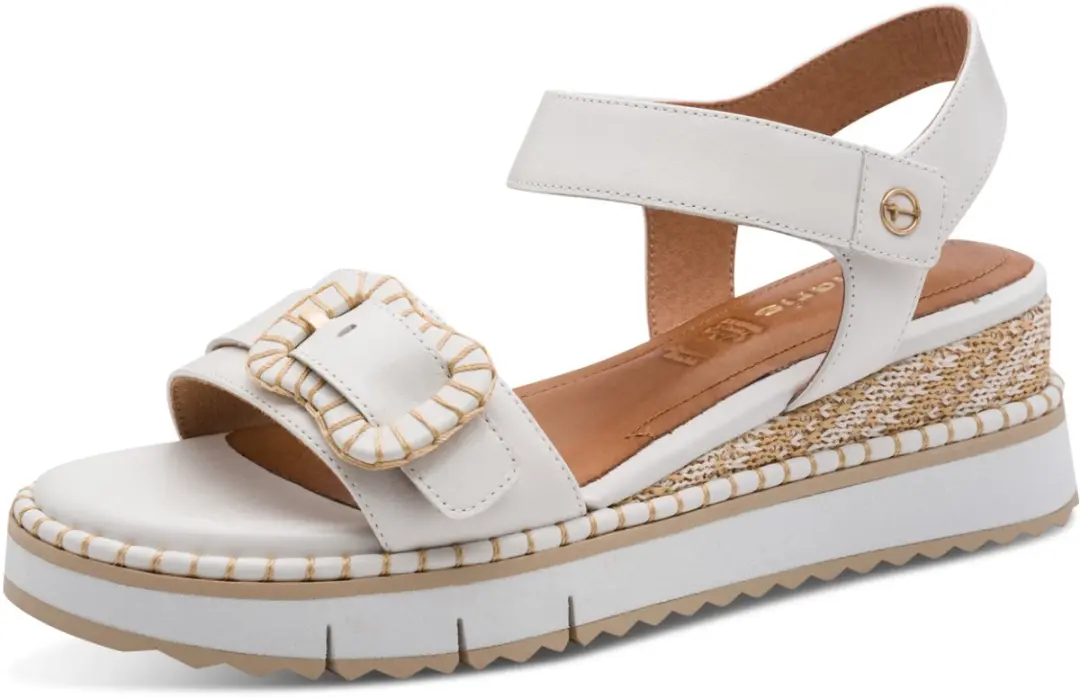Tamaris Dames Sandalen 37 - Wit